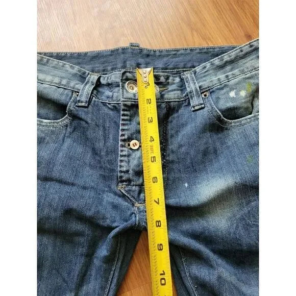 ‎Dsquared2 Dean and Dan Destructed Jeans Straight
